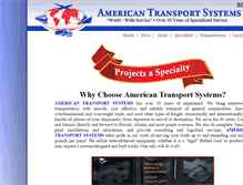 Tablet Screenshot of americantransport.com